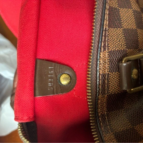 Louis Vuitton Damien Speedy 30 purse - Picture 10 of 11